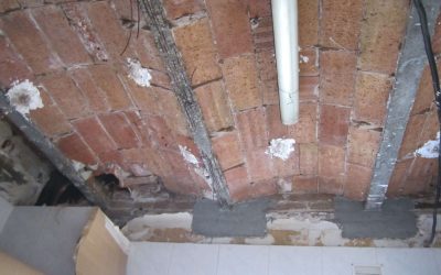 Oxidación en forjados cerámicos