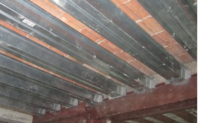 Forjados en mal estado por aluminosis en parkings